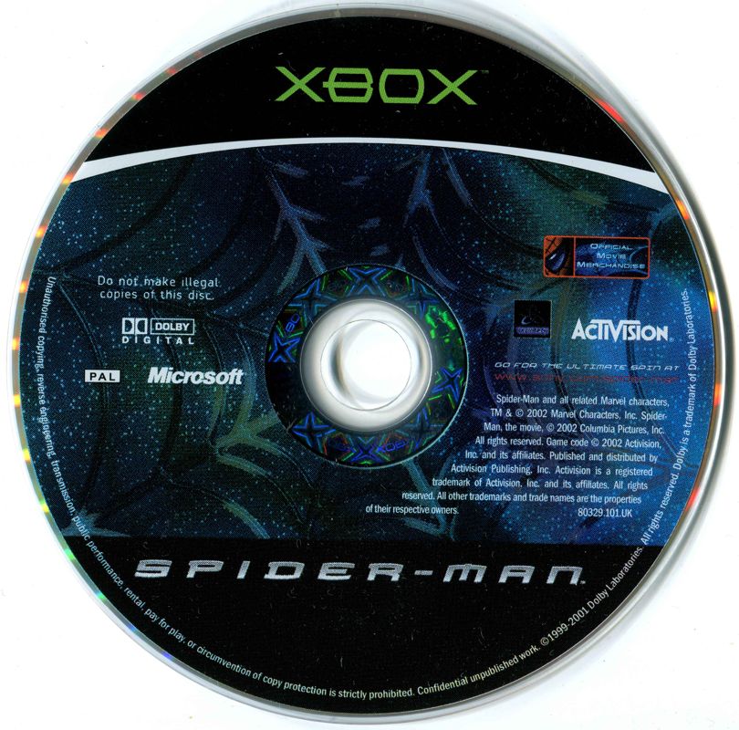 Media for Spider-Man (Xbox)