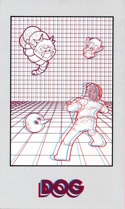 Manual for 3-D WorldRunner (NES): Back
