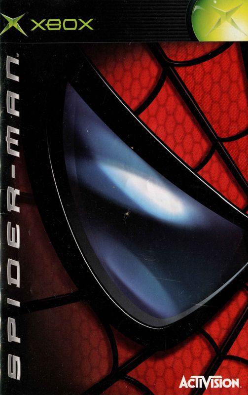 Manual for Spider-Man (Xbox): Front