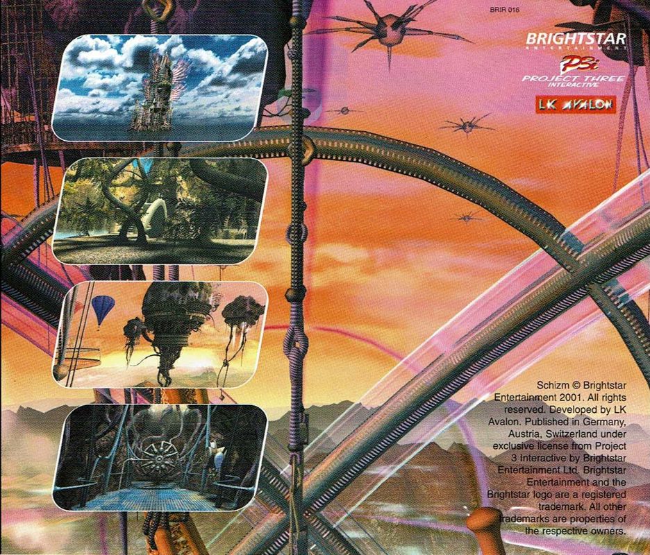 Other for Schizm: Mysterious Journey (Windows): Jewel Case - Back