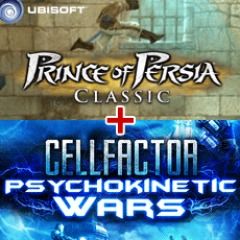 Front Cover for Prince of Persia Classic + CellFactor: Psychokinetic Wars (PlayStation 3) (download release)