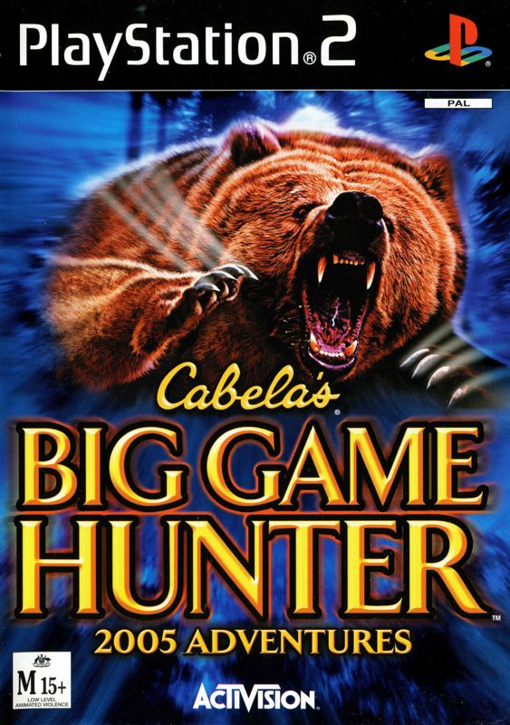 Front Cover for Cabela's Big Game Hunter 2005 Adventures (PlayStation 2)
