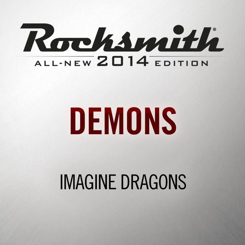 Front Cover for Rocksmith: All-new 2014 Edition - Imagine Dragons: Demons (PlayStation 3 and PlayStation 4) (download release)