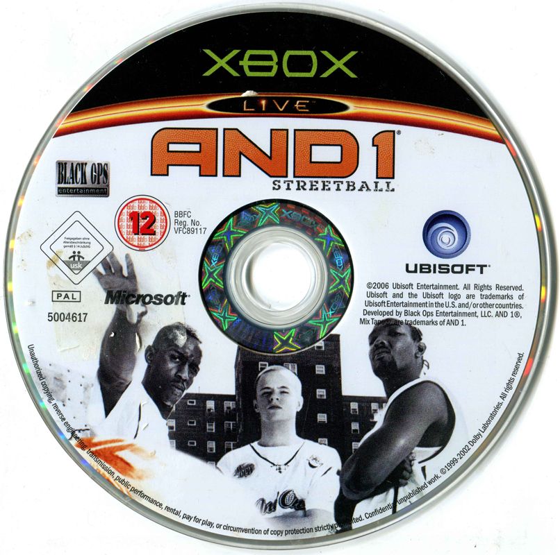Media for AND 1 Streetball (Xbox)