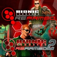 Front Cover for Bionic Commando: Rearmed 1 and 2 Bundle (PlayStation 3) (download release)