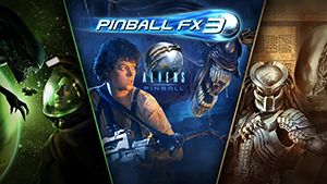 Front Cover for Pinball FX3: Aliens vs Pinball (Nintendo Switch) (download release)