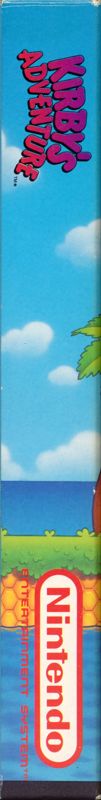 Spine/Sides for Kirby's Adventure (NES): Left