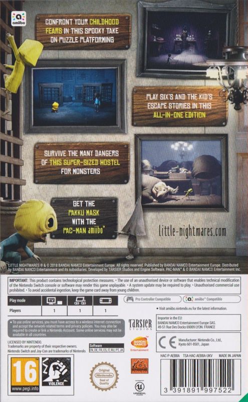 Little Nightmares Complete Edition for Nintendo Switch - Nintendo