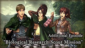 Front Cover for Attack on Titan 2: Biological Research Scout Mission (Nintendo Switch) (download release)