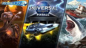 Front Cover for Pinball FX3: Universal Classics Pinball (Nintendo Switch) (download release)
