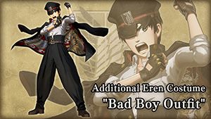 Front Cover for Attack on Titan 2: Eren Costume - Bad Boy Outfit (Nintendo Switch) (download release)