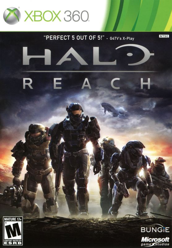 Front Cover for Halo: Reach (Xbox 360) (Re-release)