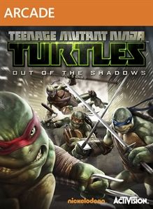 Front Cover for Teenage Mutant Ninja Turtles: Out of the Shadows (Xbox 360) (XBLA release)