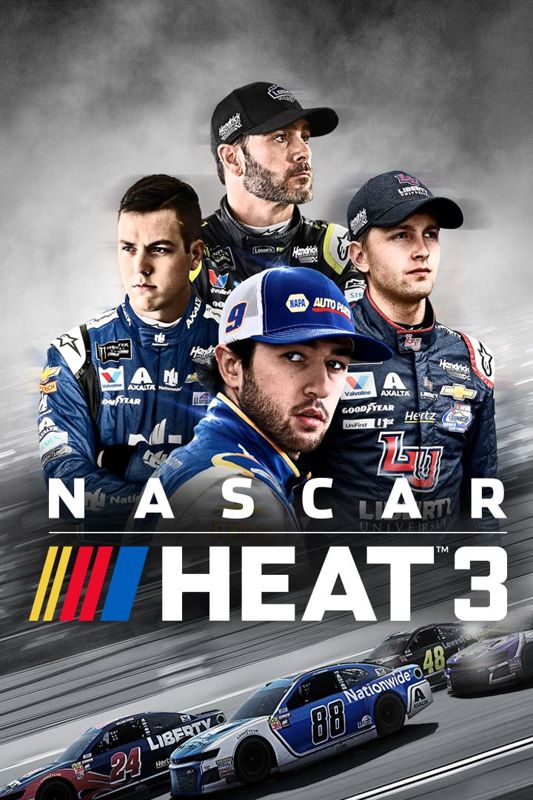 Front Cover for NASCAR Heat 3 (Xbox One) (download release)