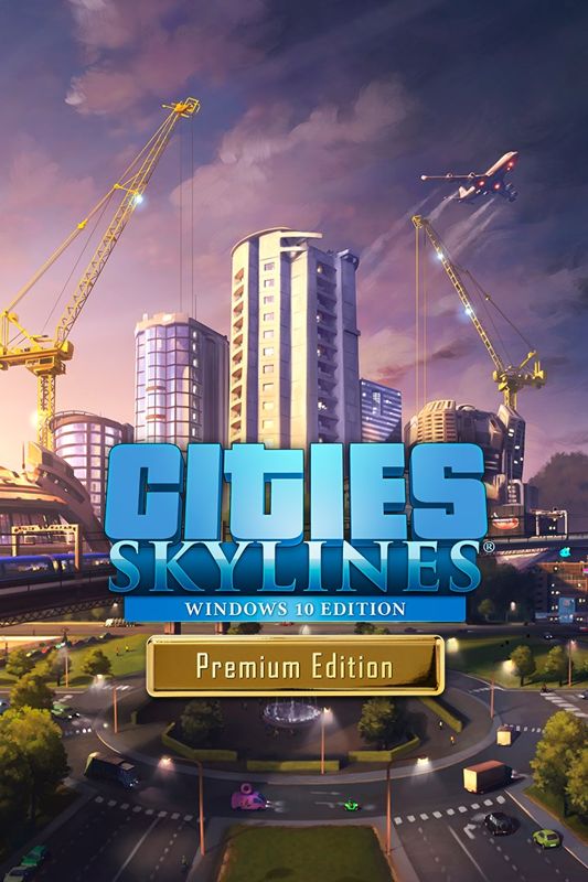 Front Cover for Cities: Skylines - PlayStation 4 Edition: Premium Edition (Windows Apps) (download release)
