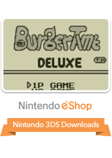 Front Cover for Burger Time Deluxe (Nintendo 3DS) (Virtual Console)