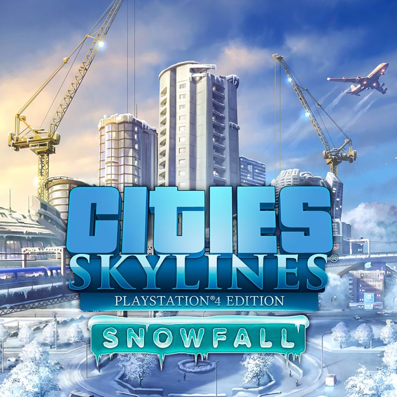Front Cover for Cities: Skylines - Snowfall (PlayStation 4) (download release)