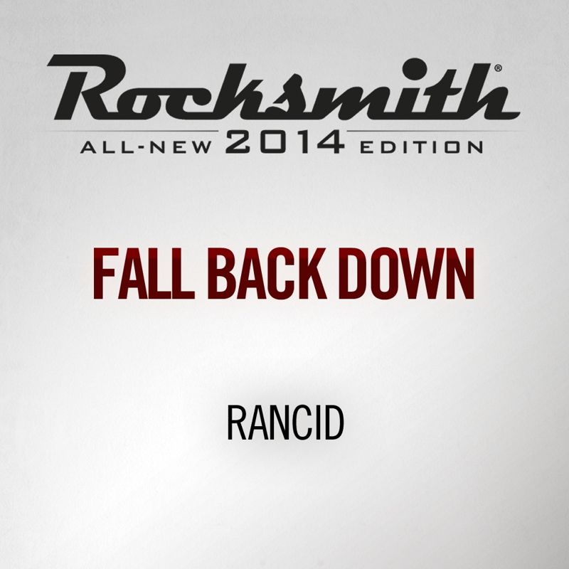 Front Cover for Rocksmith: All-new 2014 Edition - Rancid: Fall Back Down (PlayStation 3 and PlayStation 4) (download release)