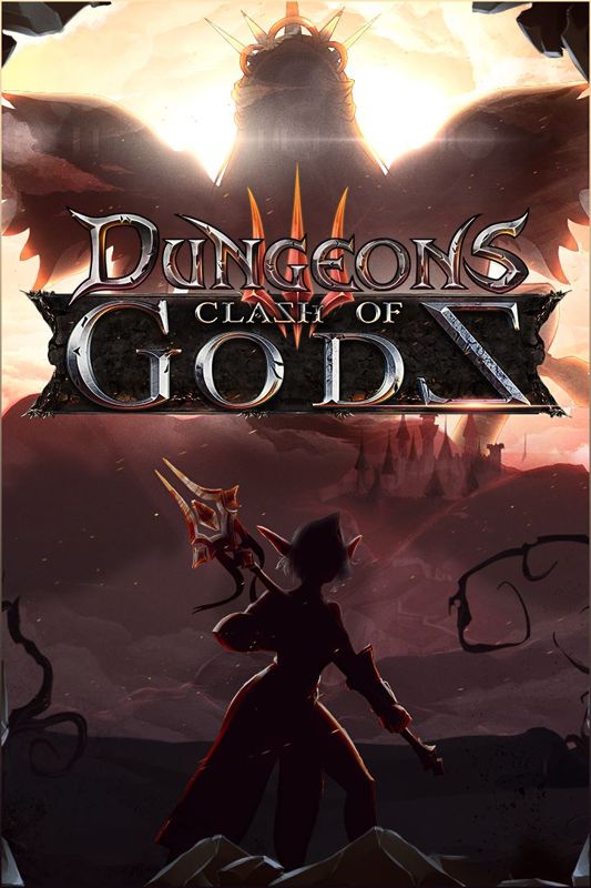 Front Cover for Dungeons III: Clash of Gods (Xbox One) (download release)