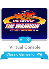 Front Cover for Art of Fighting 3: The Path of The Warrior (Wii) (Virtual Console)