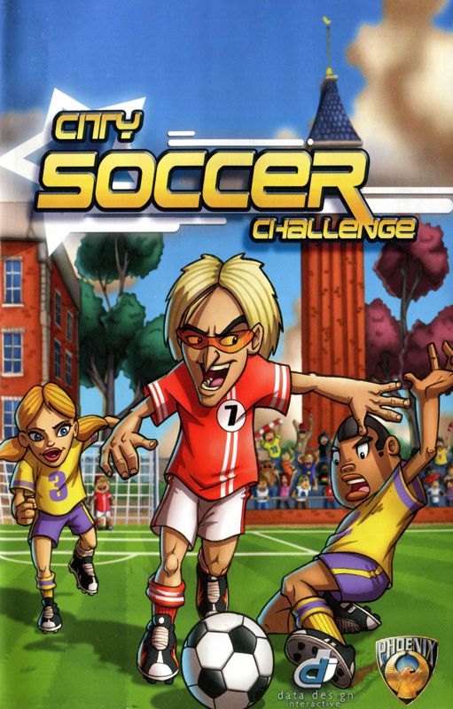 Manual for City Soccer Challenge (PlayStation 2): Front