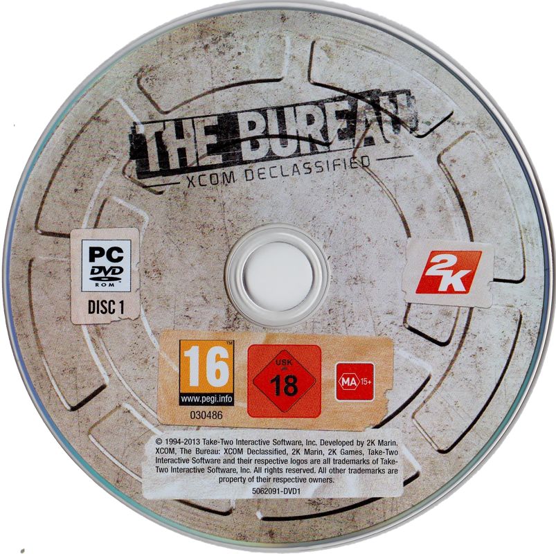 The Bureau: XCOM Declassified cover or packaging material - MobyGames