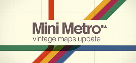 Front Cover for Mini Metro (Linux and Macintosh and Windows) (Steam release): vintage maps update