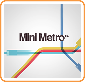 Front Cover for Mini Metro (Nintendo Switch) (download release): 1st version