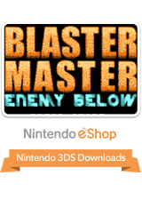 Front Cover for Blaster Master: Enemy Below (Nintendo 3DS) (Virtual Console)