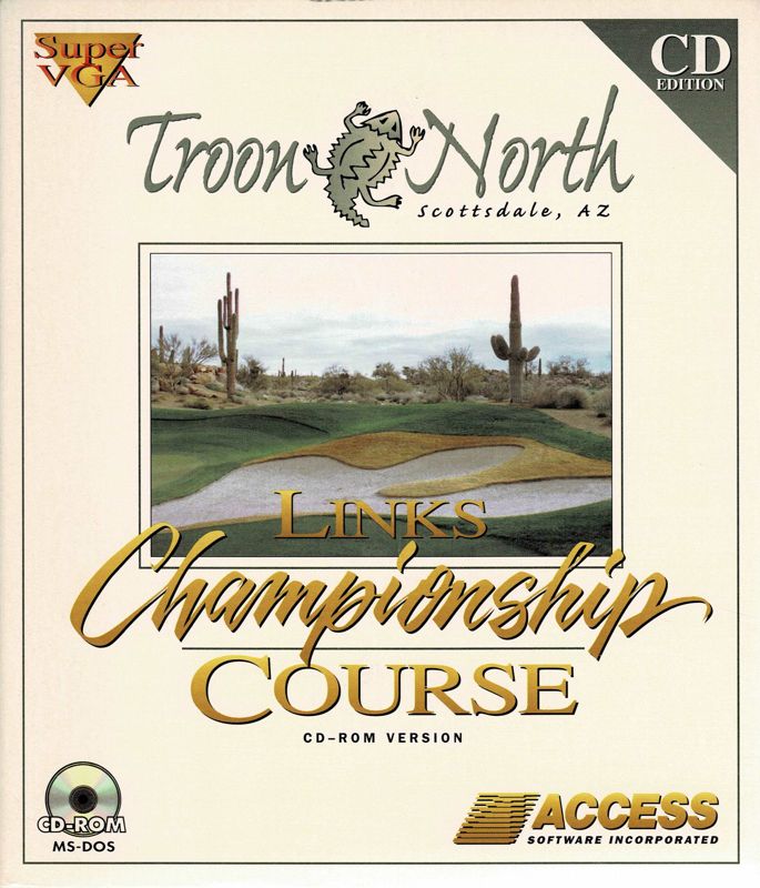 Front Cover for Links: Championship Course - Troon North (DOS) (CD Edition)