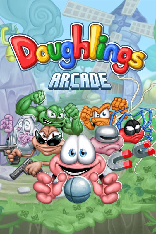 Front Cover for Doughlings: Arcade (Xbox One) (download release)