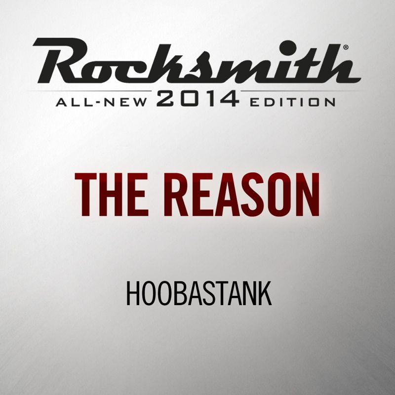 Front Cover for Rocksmith: All-new 2014 Edition - Hoobastank: The Reason (PlayStation 3 and PlayStation 4) (download release)