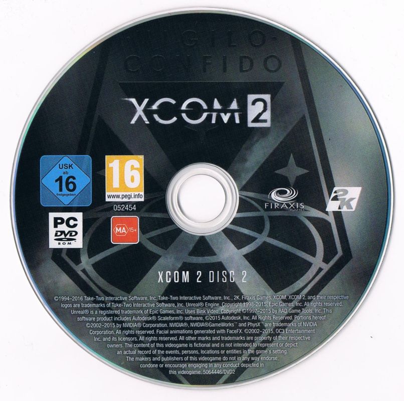 XCOM 2 cover or packaging material - MobyGames