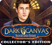 Front Cover for Dark Canvas: Blood and Stone (Collector's Edition) (Windows) (Big Fish Games release)