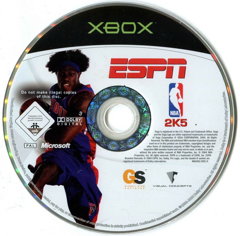Pathologisch Aantrekkelijk zijn aantrekkelijk Suradam ESPN NBA 2K5 cover or packaging material - MobyGames