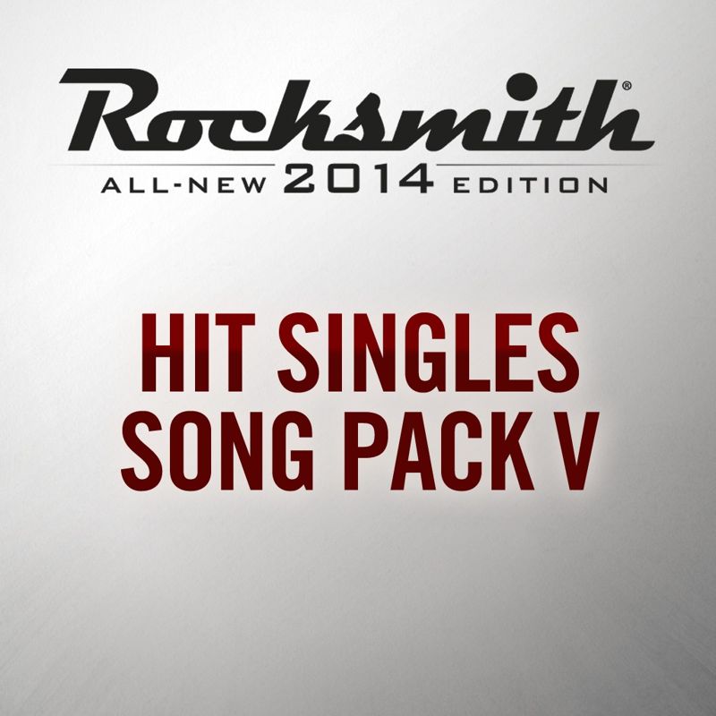 Front Cover for Rocksmith: All-new 2014 Edition - Hit Singles Song Pack V (PlayStation 3 and PlayStation 4) (download release)