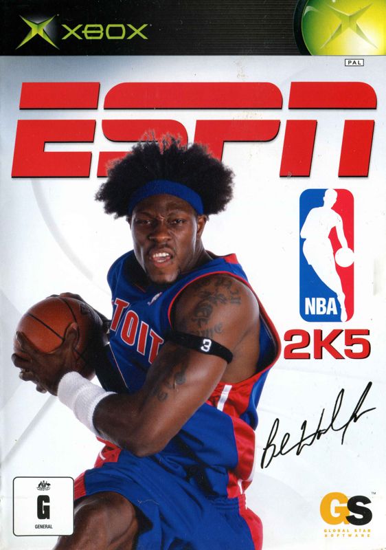 Front Cover for ESPN NBA 2K5 (Xbox)