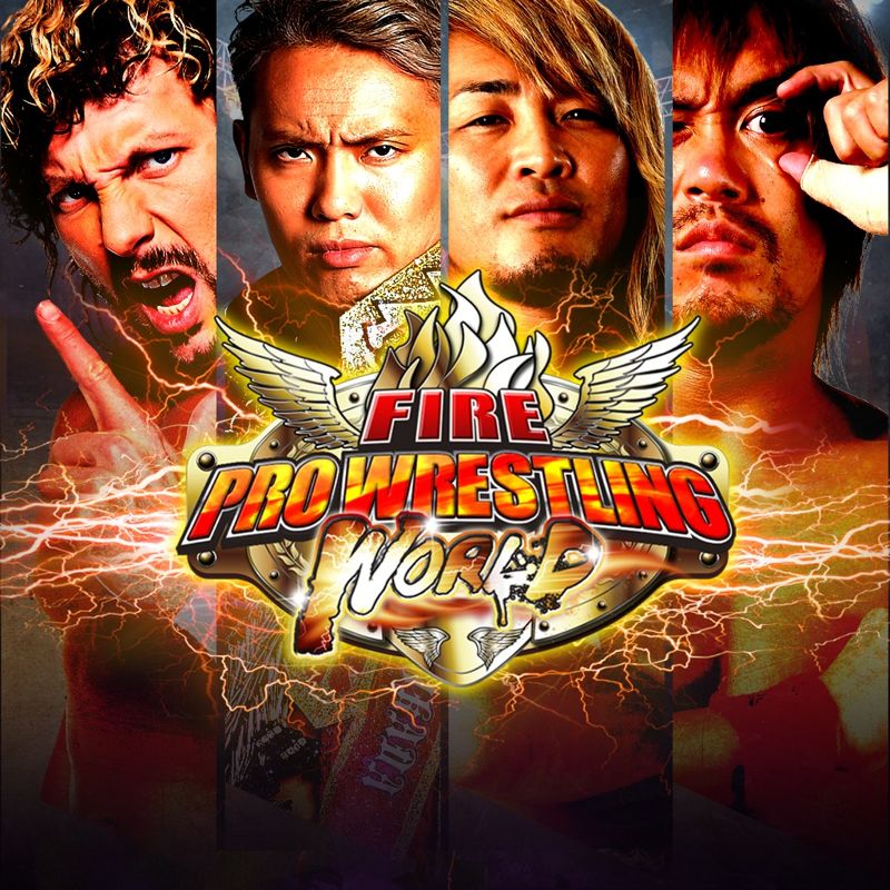Front Cover for Fire Pro Wrestling World (PlayStation 4) (download release)