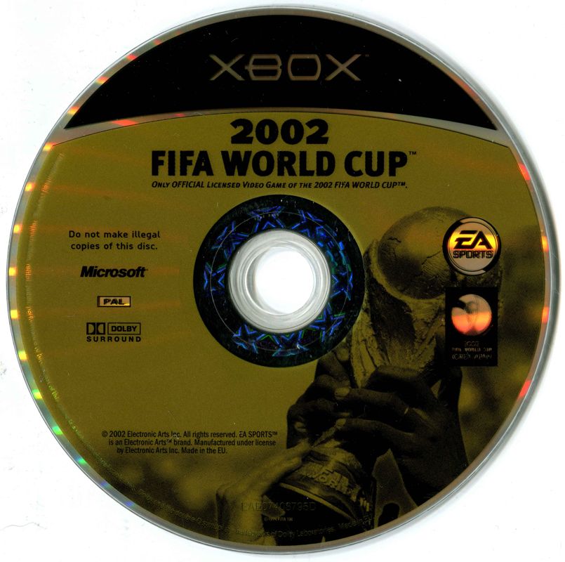 Media for 2002 FIFA World Cup (Xbox)