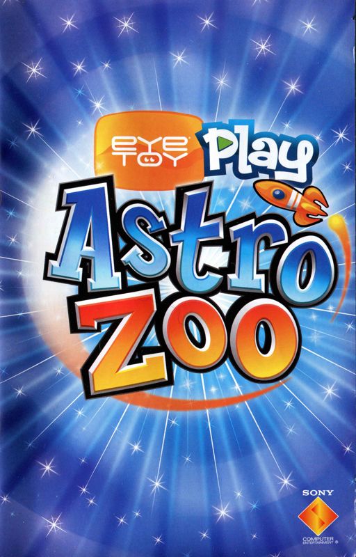 Manual for EyeToy: Play Astro Zoo (PlayStation 2): Front