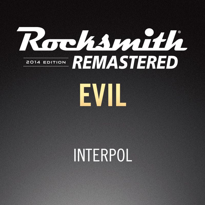 Front Cover for Rocksmith: All-new 2014 Edition - Interpol: Evil (PlayStation 3 and PlayStation 4) (download release)