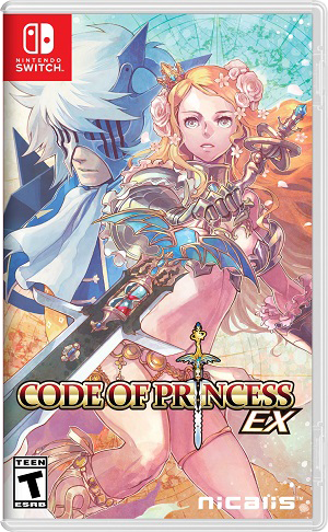 Front Cover for Code of Princess EX (Nintendo Switch) (download release): 1st version