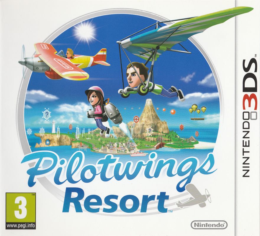 Front Cover for Pilotwings Resort (Nintendo 3DS)