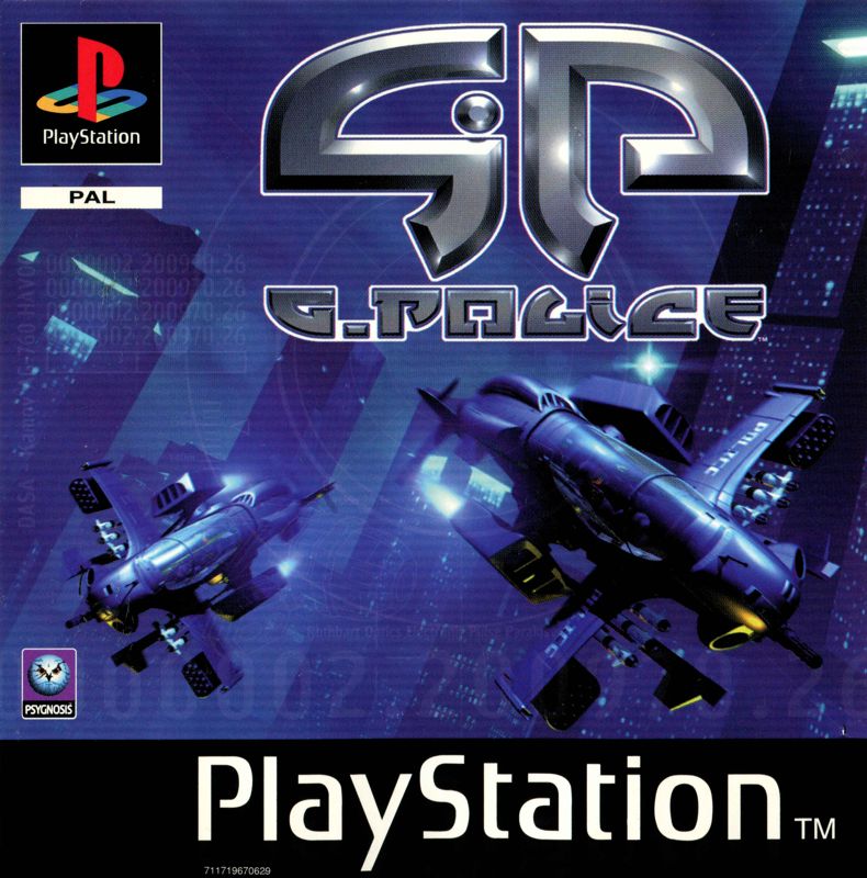 Front Cover for G-Police (PlayStation)