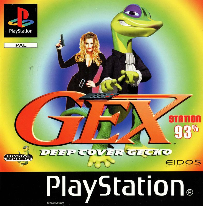 Front Cover for Gex 3: Deep Cover Gecko (PlayStation)