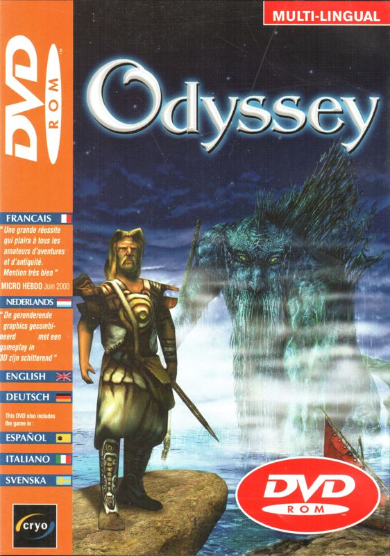 Front Cover for Odyssey: The Search for Ulysses (Windows) (Multi-lingual DVD edition)