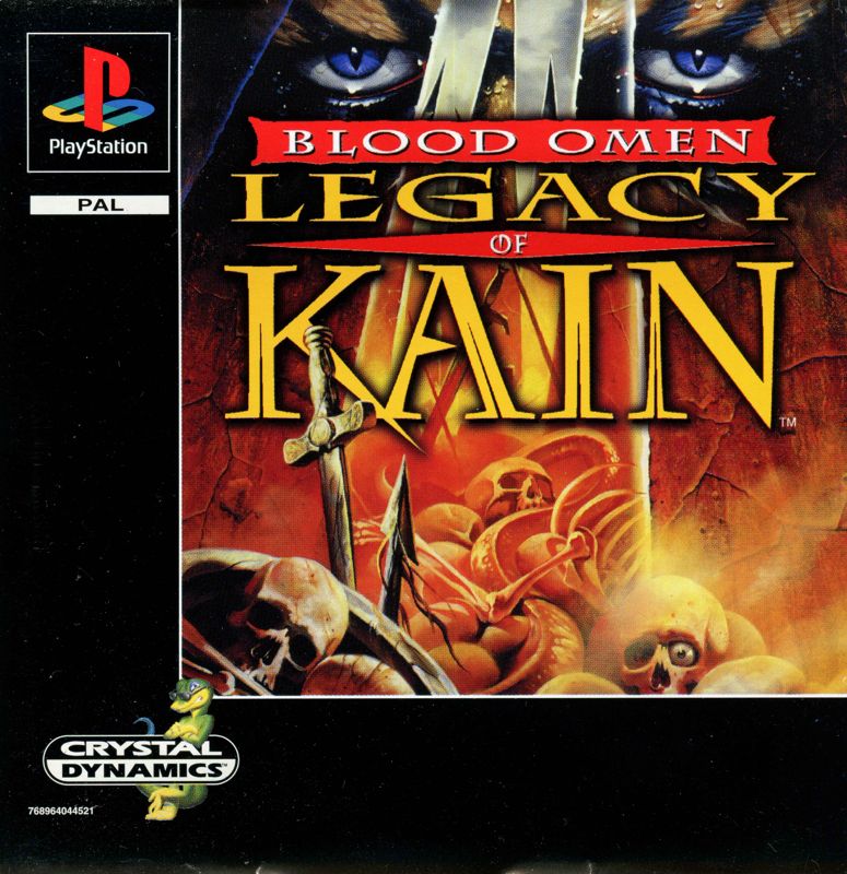 Blood Omen: Legacy of Kain cover or packaging material - MobyGames