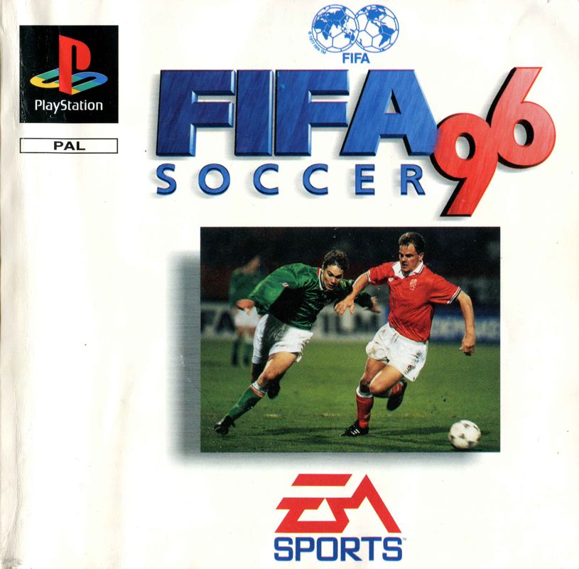 Manual for FIFA Soccer 96 (PlayStation): Front