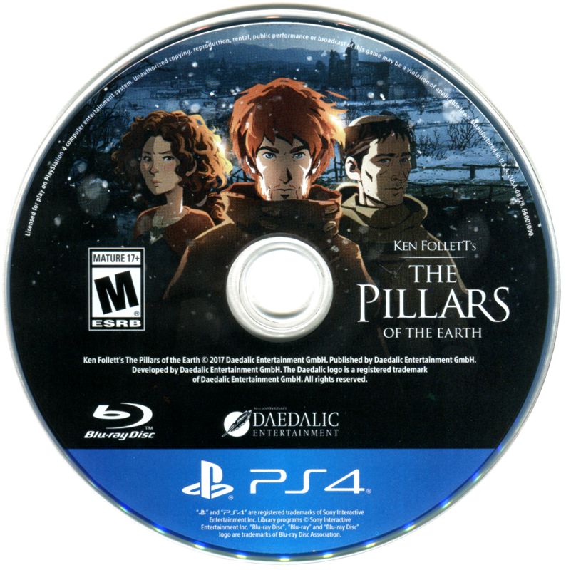 Media for Ken Follett's The Pillars of the Earth (PlayStation 4)