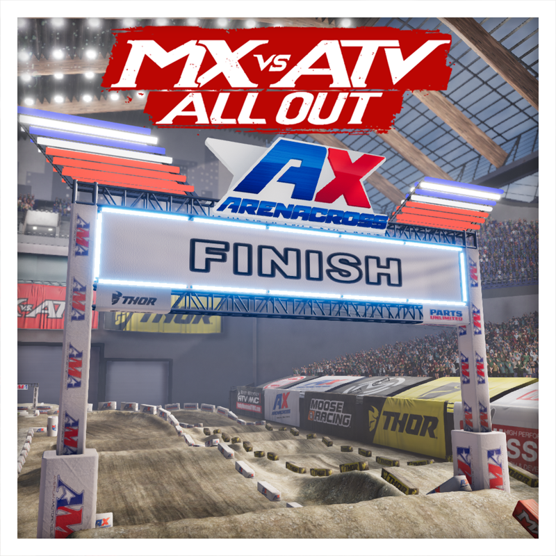 Front Cover for MX vs ATV All Out: 2018 AMA Arenacross (PlayStation 4) (download release)